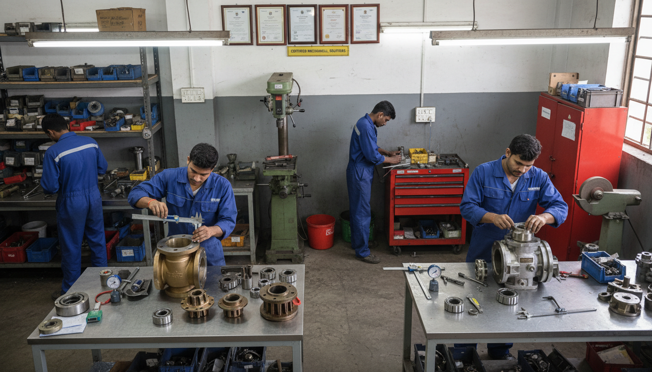 Industrial service work